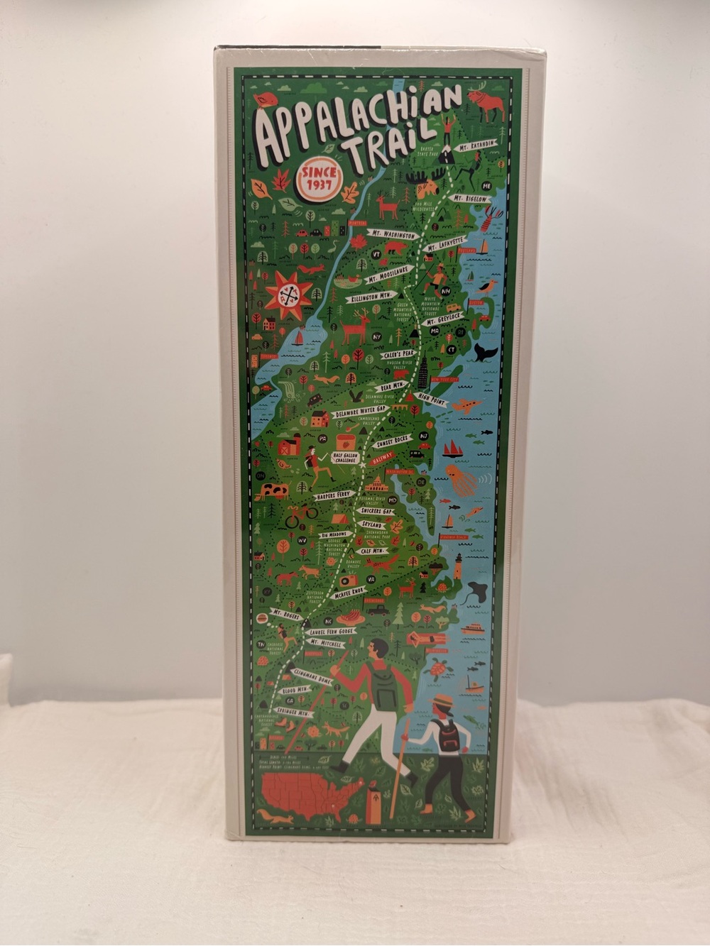 True South Appalachian Trail 750 Piece Jigsaw Puzzle Factory Sealed USA Made New